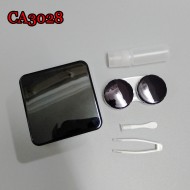 D-CA3028 MIRROR SQUARE CONTACT LENS  CASE WITH MIRROR