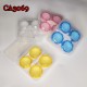 D-CA3069 2pcs SET DIAMOND CONTACT LENS CASE 