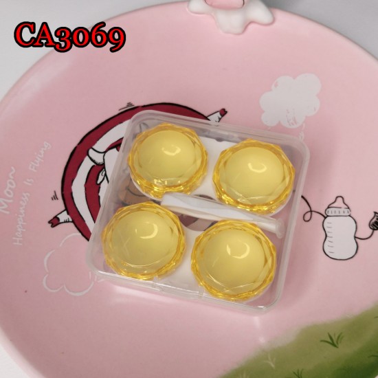 D-CA3069 2pcs SET DIAMOND CONTACT LENS CASE 