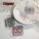 D-CA3227 ONE-BODY CLEAR CONTACT LENS CASE