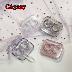 D-CA3227 ONE-BODY CLEAR CONTACT LENS CASE