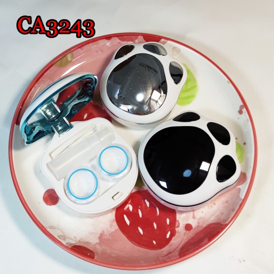 D-CA3243 CAT PAW ANIME MIRROR CONTACT LENS CASE