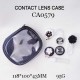 D-CA0579 2PCS CHANEL SET FLOWER TUSSES CONTACT LENS CASE WITH MIRROR