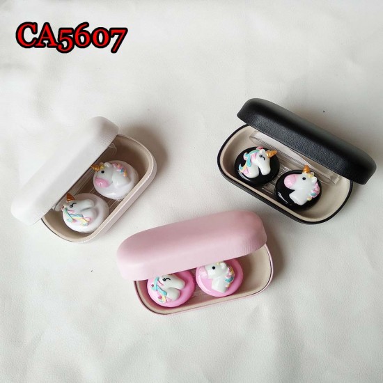 D-CA5607 UNICORN IRON CONTACT LENS CASE