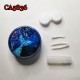 D-CA5836 MERMAID TAIL QUICKSAND CONTACT LENS CASE