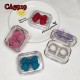 D-CA5919 BOW CLEAR CONTACT LENS CASE D-CA5919 BOW CLEAR CONTACT LENS CASE
