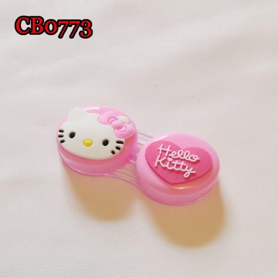 D-CB0773 STRAWBERRY AND KITTY CONTACT LENS DUALBOX 