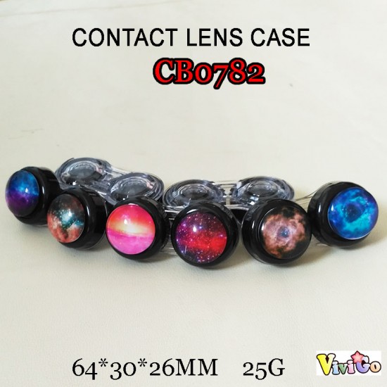 D-CB0782 GALAXY MIX CONTACT LENS CASE