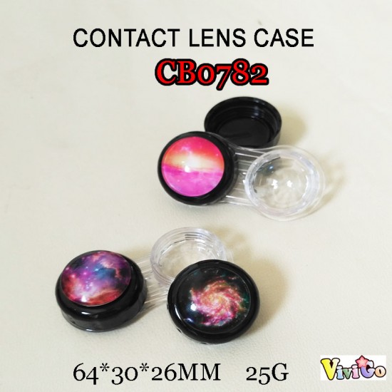 D-CB0782 GALAXY MIX CONTACT LENS CASE