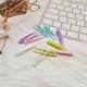 D-CW0711 (5PCS) SMALL COLORFUL SOFT CONTACT LENS TWEEZERS