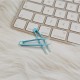 D-CW0711 (5PCS) SMALL COLORFUL SOFT CONTACT LENS TWEEZERS