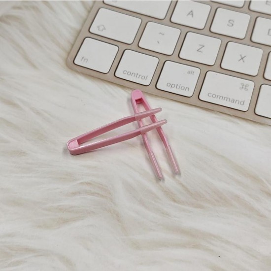 D-CW0711 (5PCS) SMALL COLORFUL SOFT CONTACT LENS TWEEZERS