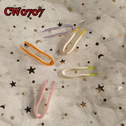 D-CW0707 (5pcs) SMALL SILICONE COVER SOFT CONTACT LENS TWEEZERS 