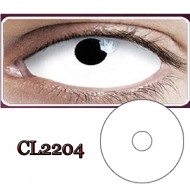 C-CL2204 22MM FULL EYE WHITE SCLERA COLOR CONTACT LENS  (2PCS/PAIR)