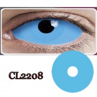 C-CL2208 22MM FULL EYE BLUE SCLERA COLOR CONTACT LENS  (2PCS/PAIR)