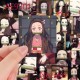 E-AE9501 48PCS/PACK DIFFERENT DEMON SLAYER NEZUKO SQUARE ANIME PVC MIX STICKERS E-AE9501 48PCS/PACK DIFFERENT DEMON SLAYER NEZUKO SQUARE ANIME PVC MIX STICKERS
