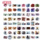 E-AE9505 250PCS/PACK DIFFERENT DEMON SLAYER ANIME PVC MIX STICKERS E-AE9505 250PCS/PACK DIFFERENT DEMON SLAYER ANIME PVC MIX STICKERS