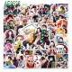 E-AE9526 50PCS/PACK DIFFERENT DEMON SLAYER ANIME PVC MIX STICKERS E-AE9526 50PCS/PACK DIFFERENT DEMON SLAYER ANIME PVC MIX STICKERS