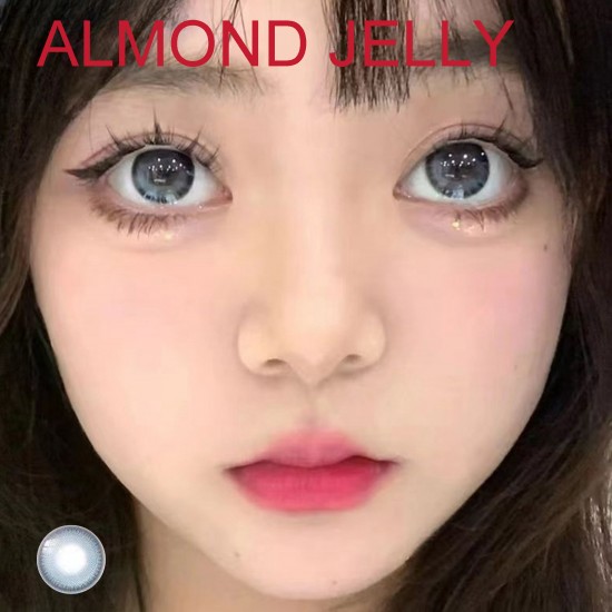 B-ALMOND JELLY BLUE COLOR SOFT CONTACT LENS (2PCS/PAIR) B-ALMOND JELLY BLUE COLOR SOFT CONTACT LENS (2PCS/PAIR)