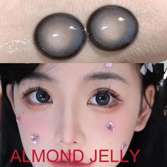 B-ALMOND JELLY BLUE COLOR SOFT CONTACT LENS (2PCS/PAIR) B-ALMOND JELLY BLUE COLOR SOFT CONTACT LENS (2PCS/PAIR)