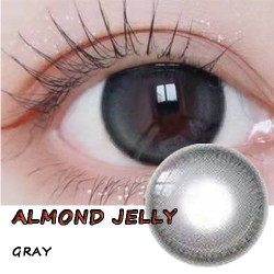 B-ALMOND JELLY GRAY COLOR SOFT CONTACT LENS (2PCS/PAIR)