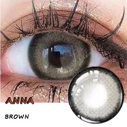 B-ANNA BROWN COLOR SOFT CONTACT LENS (2PCS/PAIR)