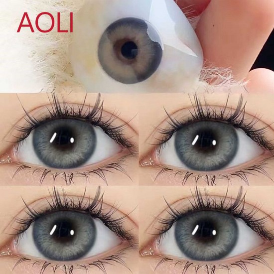 B-AOLI GRAY COLOR SOFT CONTACT LENS (2PCS/PAIR)