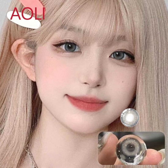 B-AOLI GRAY COLOR SOFT CONTACT LENS (2PCS/PAIR)