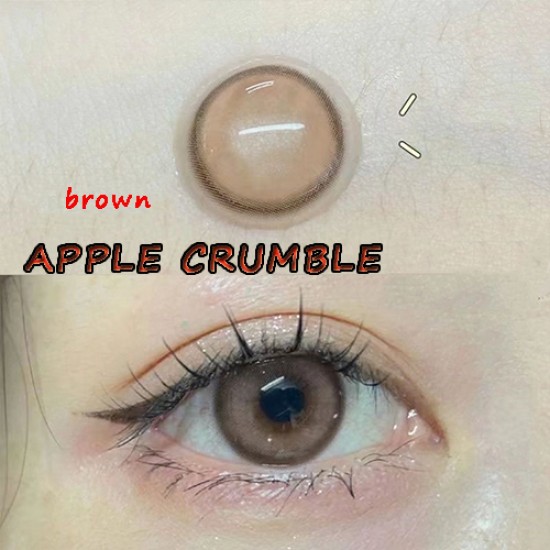 B-APPLE CRUMBLE COLOR CONTACT LENSES (2PCS/PAIR) B-APPLE CRUMBLE COLOR CONTACT LENSES (2PCS/PAIR)