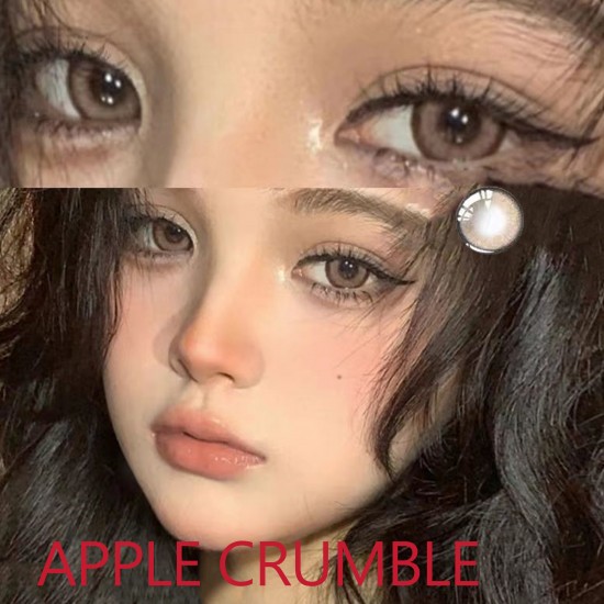 B-APPLE CRUMBLE COLOR CONTACT LENSES (2PCS/PAIR) B-APPLE CRUMBLE COLOR CONTACT LENSES (2PCS/PAIR)