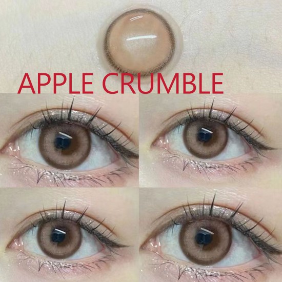 B-APPLE CRUMBLE COLOR CONTACT LENSES (2PCS/PAIR) B-APPLE CRUMBLE COLOR CONTACT LENSES (2PCS/PAIR)
