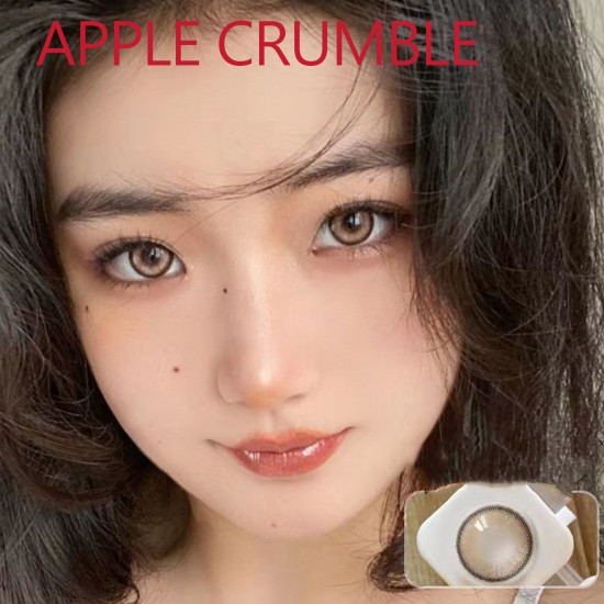 B-APPLE CRUMBLE COLOR CONTACT LENSES (2PCS/PAIR) B-APPLE CRUMBLE COLOR CONTACT LENSES (2PCS/PAIR)