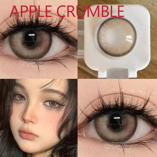 B-APPLE CRUMBLE COLOR CONTACT LENSES  (2PCS/PAIR)