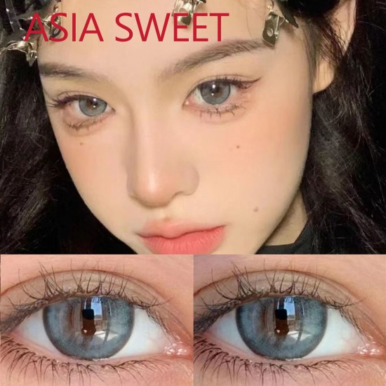 B-ASIA SWEET BLUE COLOR SOFT CONTACT LENS (2PCS/PAIR)