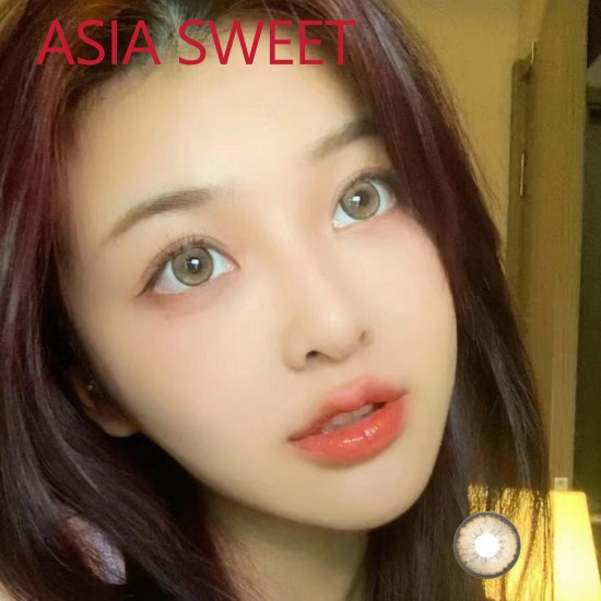 B-ASIA SWEET BROWN COLOR SOFT CONTACT LENS (2PCS/PAIR)