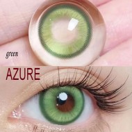 B-AZURE GREEN COLOR SOFT CONTACT LENS (2PCS/PAIR)