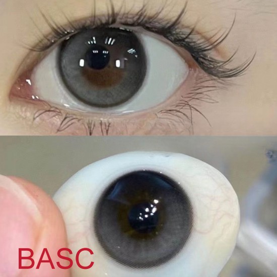 B-BASC ICEBLACK COLOR CONTACT LENS (2PCS/PAIR)