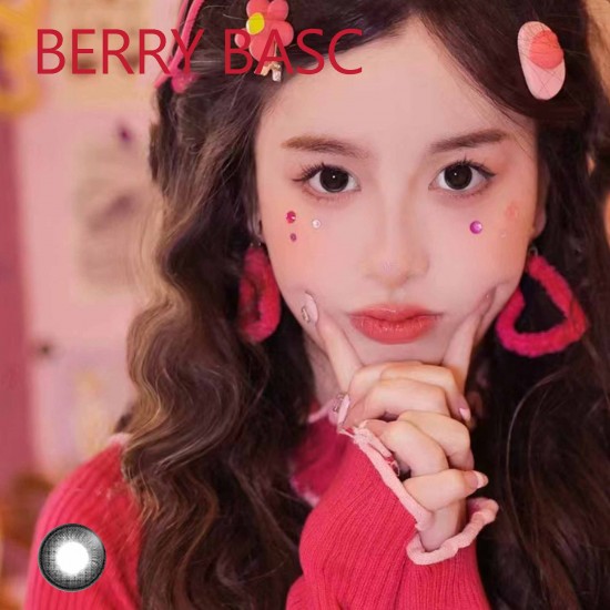 B-BERRY BASC BLACK COLOR CONTACT LENS (2PCS/PAIR)