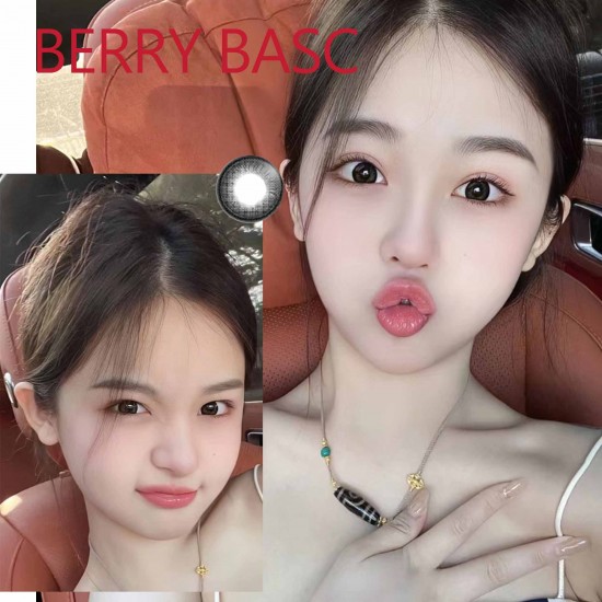 B-BERRY BASC BLACK COLOR CONTACT LENS (2PCS/PAIR)