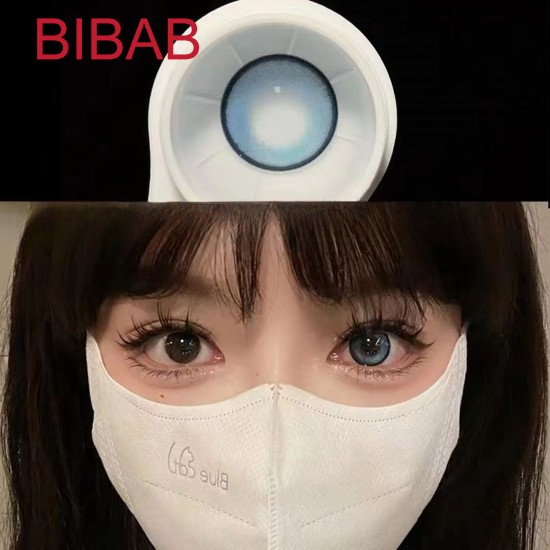 B-BIBAB BLUE COLOR SOFT CONTACT LENS (2PCS/PAIR) B-BIBAB BLUE COLOR SOFT CONTACT LENS (2PCS/PAIR)