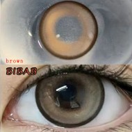 B-BIBAB BROWN COLOR SOFT CONTACT LENS (2PCS/PAIR)