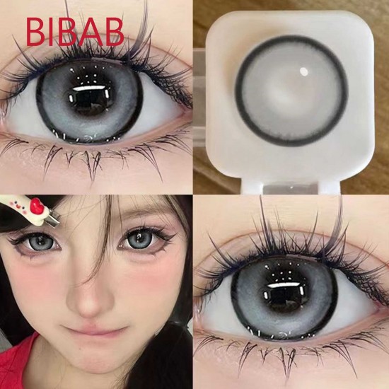 B-BIBAB GRAY COLOR SOFT CONTACT LENS (2PCS/PAIR)