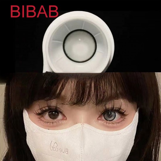 B-BIBAB GRAY COLOR SOFT CONTACT LENS (2PCS/PAIR) B-BIBAB GRAY COLOR SOFT CONTACT LENS (2PCS/PAIR)