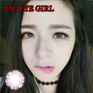 B-BIG EYE GIRL PINK COLOR SOFT CONTACT LENS (2PCS/PAIR)