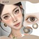 A-BISHOP BROWN COLOR SOFT CONTACT LENS (2PCS/PAIR)