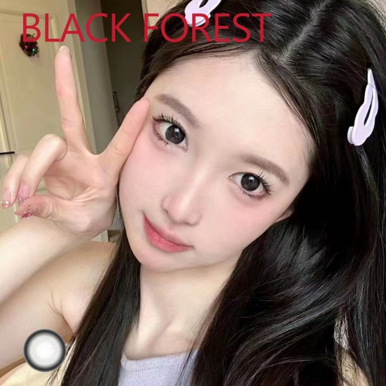 B-BLACK FOREST COLOR SOFT CONTACT LENS (2PCS/PAIR)