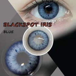 B-BLACKSPOT IRIS BLUE COLOR CONTACT LENS (2PCS/PAIR)