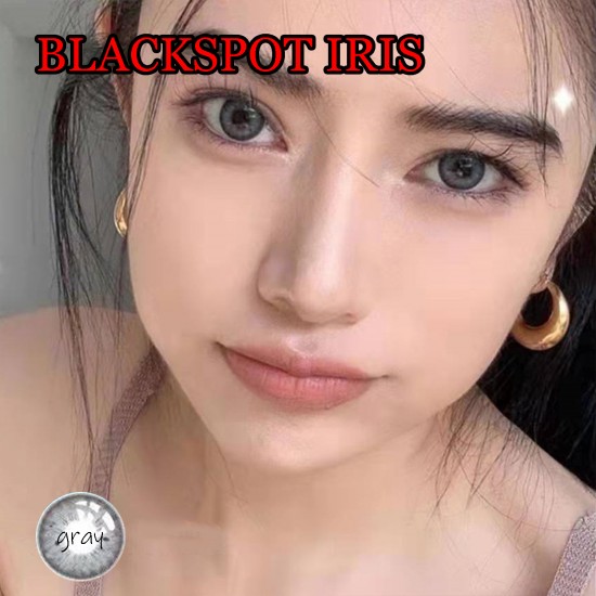 B-BLACKSPOT IRIS GRAY COLOR CONTACT LENS (2PCS/PAIR)