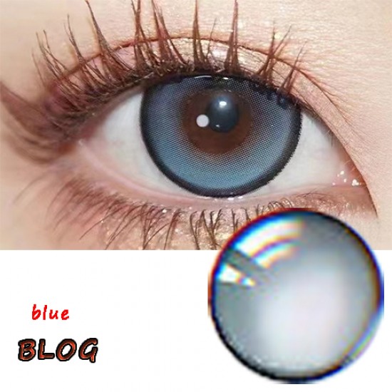 B-BLOG BLUE COLOR SOFT CONTACT LENS (2PCS/PAIR)