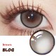 B-BLOG COFFEE COLOR SOFT CONTACT LENS (2PCS/PAIR)